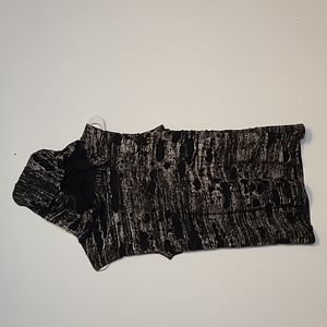 Shrine tattered vest hoodie